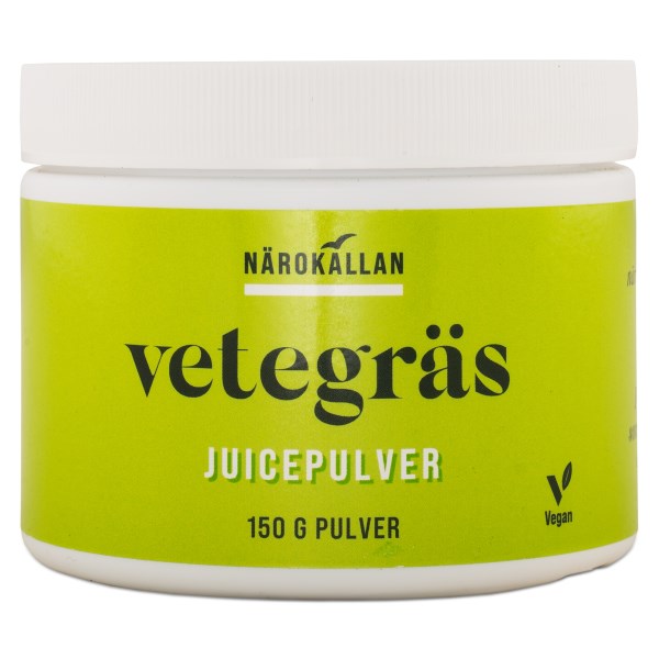 Närokällan Vetegräs Juicepulver, 150 g