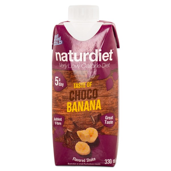 Naturdiet Shake, Chocobanana, 330 ml