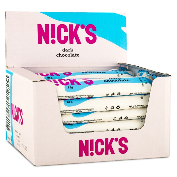 Nicks Chocolate, Mörk Choklad, 15-pack