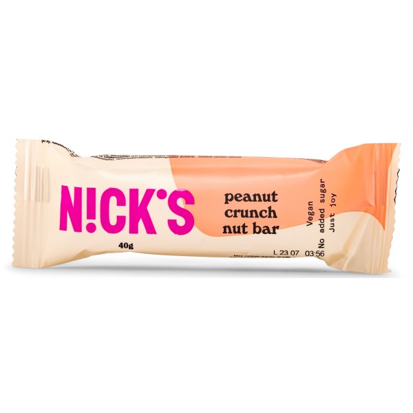 Nicks Nut Bar, Peanut Crunch, 1 st