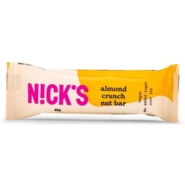 Nicks Nut Bar, Almond Crunch, 1 st