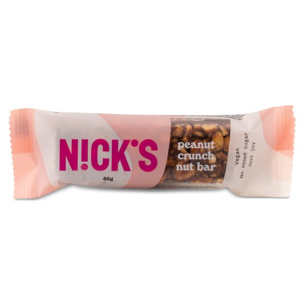 Nicks Nut Bar, Peanut Crunch, 1 st