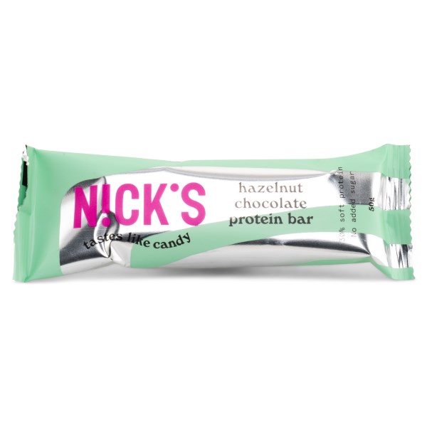 Nicks Protein Bar , Hazelnut chocolate , 1 st