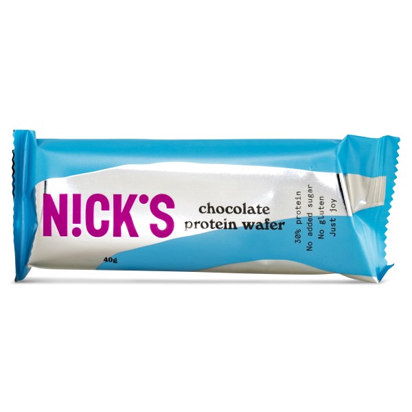 Nicks Protein Wafer, Chocolate, 1 st