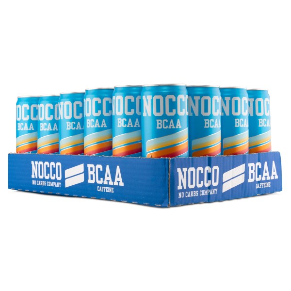 NOCCO BCAA, Sunny Soda, Koffein, 24-pack