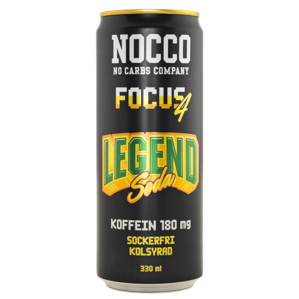 NOCCO - Legend Soda 4 (12-Pack) - Get it at Gamerbulk