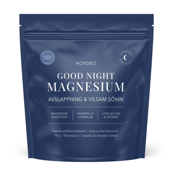 Nordbo Good Night Instant Magnesium, 150 g