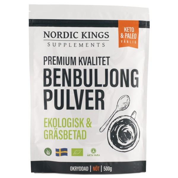 Nordic Kings Premium Benbuljong Pulver EKO, 500 g