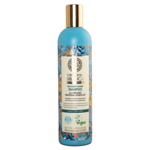 NS Oblepikha Siberica Shampoo Maximum Volume , 400 ml