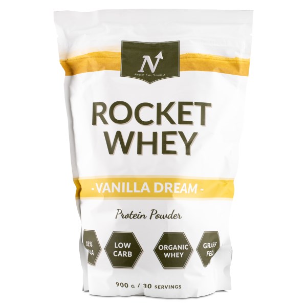 Nyttoteket Rocket Whey, Vanilla Dream, 900 g