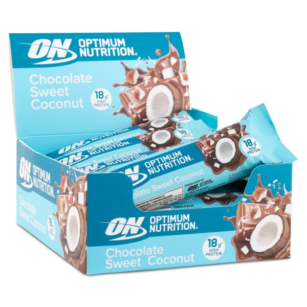 Optimum Chocolate Sweet Coconut Bar, 12 st, Coconut