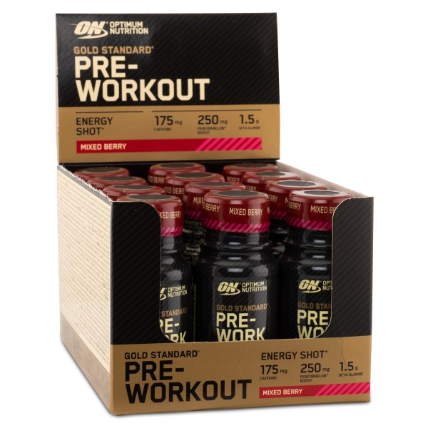 Optimum Gold Standard PWO Shot, 12 st