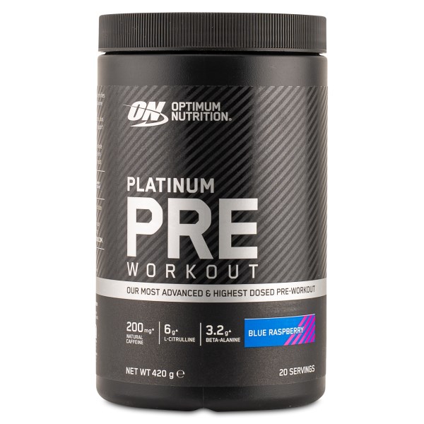 Optimum Nutrition Platinum Pre Workout , 420 g, Blue Raspberry