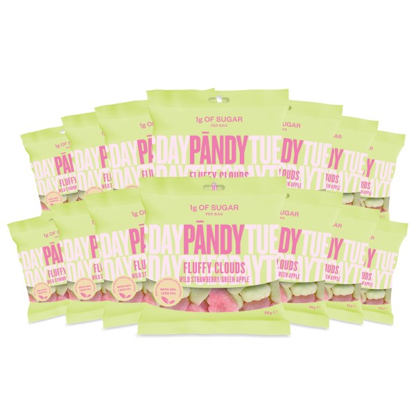 Pändy Candy, Fluffy Clouds, 14-pack