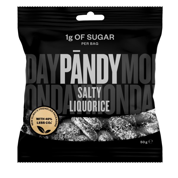 Pändy Candy, Salty Liquorice, 50 g