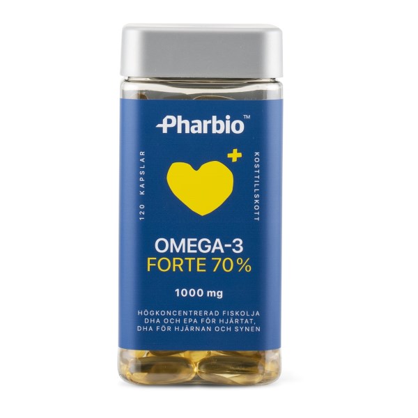 Pharbio Omega-3 Forte, 120 kaps