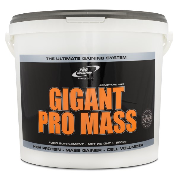 Pro Nutrition Gigant Pro Mass, Choklad, 5 kg