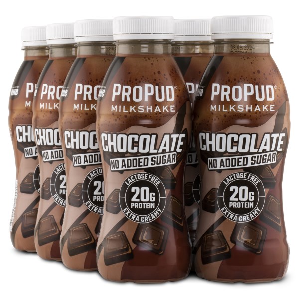 ProPud Protein Milkshake, Chocolate, 8-pack