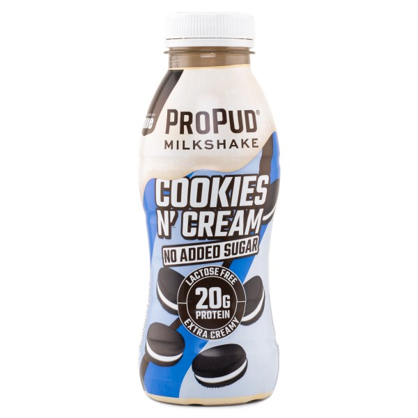 ProPud Protein Milkshake, Cookie & Cream, 330 ml