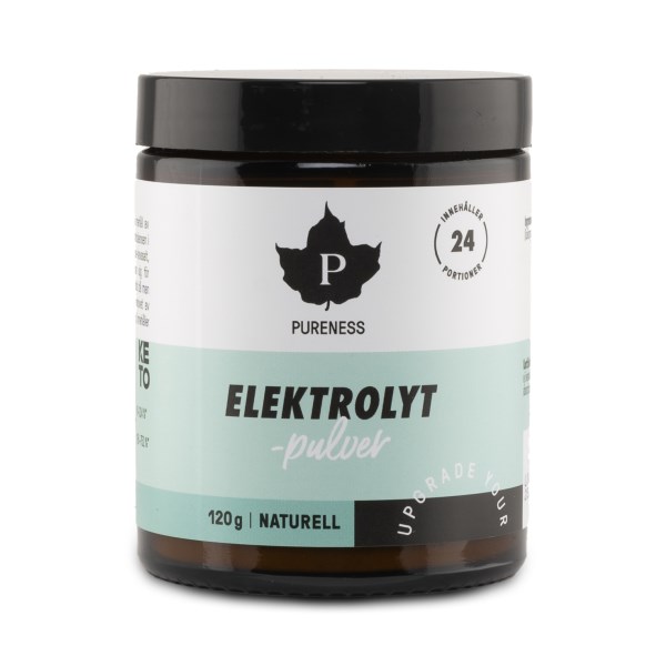 Pureness Elektrolytpulver, Naturell, 120 g