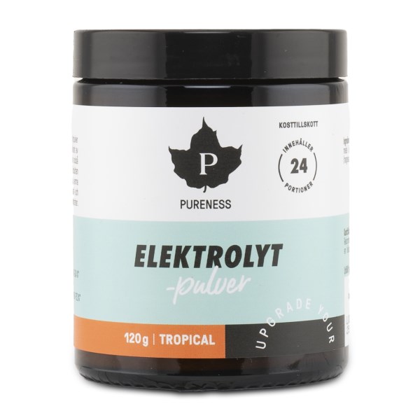 Pureness Elektrolytpulver, Tropical, 120 g