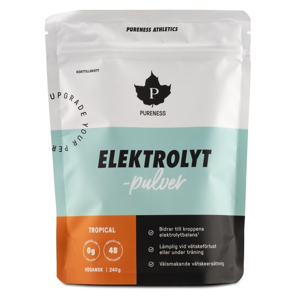 Pureness Elektrolytpulver, Tropical, 240 g