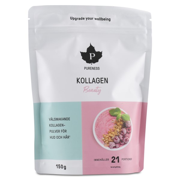 Pureness Kollagen Beauty Pulver, Bär, 150 g