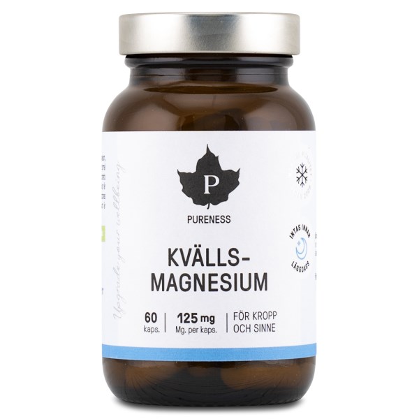 Pureness Kvällsmagnesium, 60 kaps