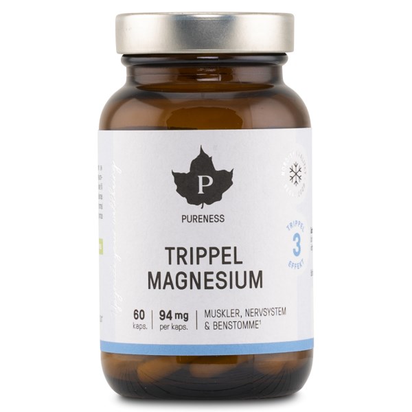 Pureness Trippel Magnesium, 60 kaps