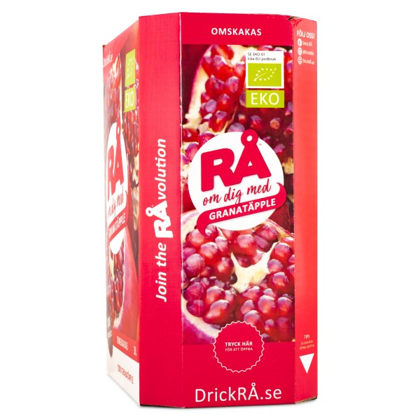 RÅ Granatäpple EKO Bag-in-Box, 3000 ml