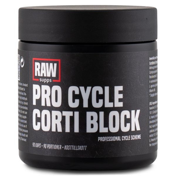 RAW Pro Cycle Corti Block, 90 kaps