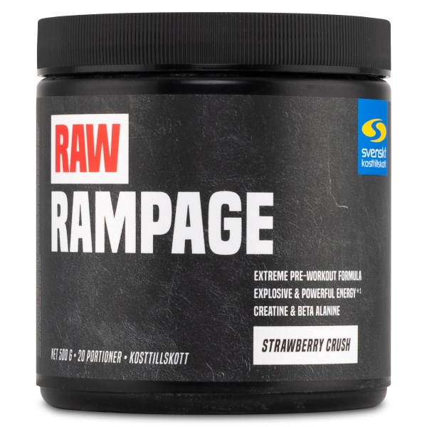 RAW Rampage, Strawberry Crush, 500 g