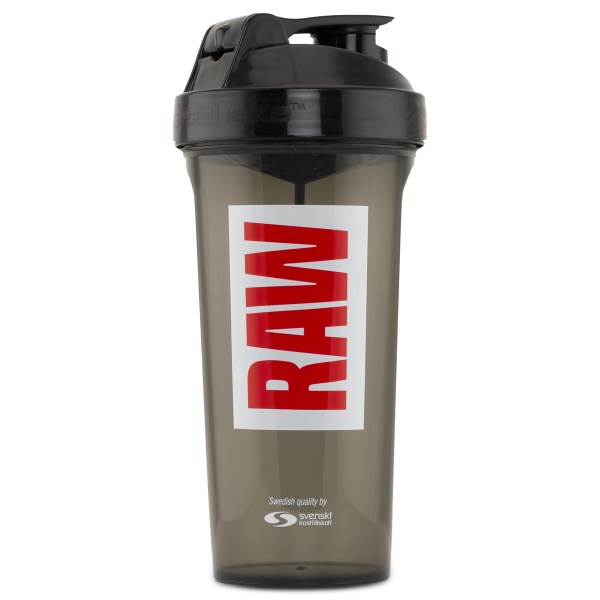 RAW SmartShake Lite Medium, 800 ml, Dark Black Transparent