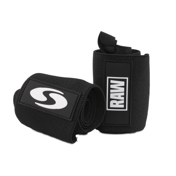 RAW Wrist Wrap, 1 par, Svart