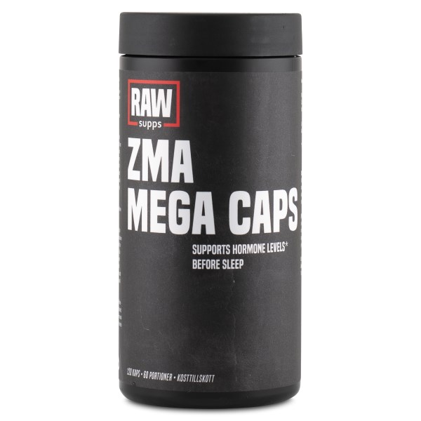 RAW ZMA Mega Caps, 120 kaps