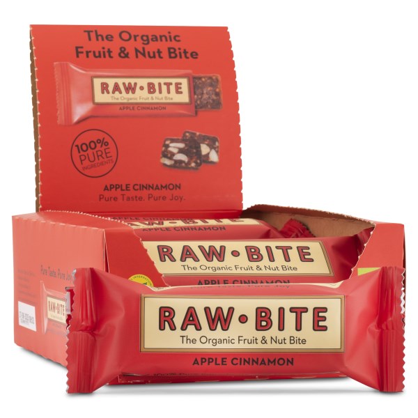 RAWBITE Apple Cinnamon, 12-pack