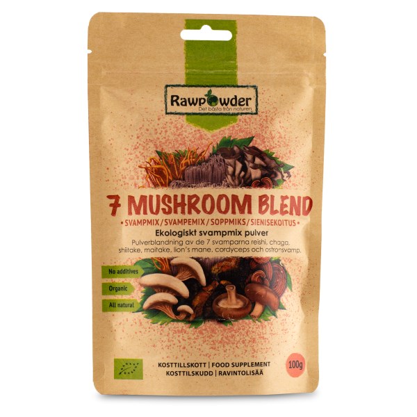 Rawpowder 7 Mushroom Blend, 100 g