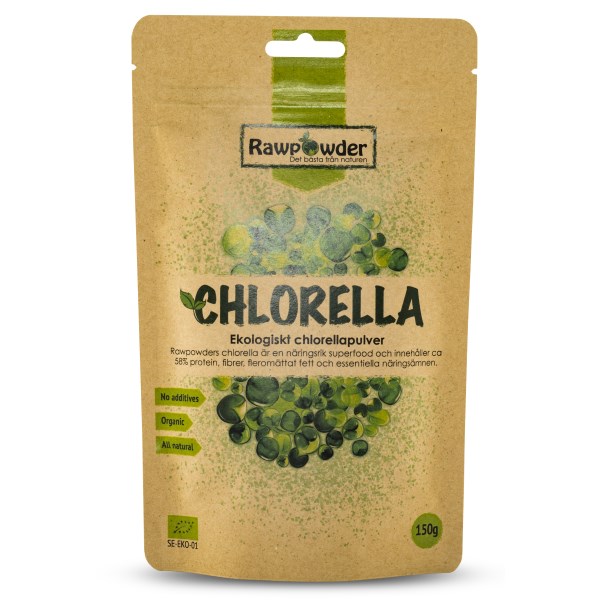 RawPowder Chlorellapulver, 150 g