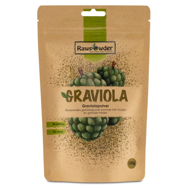 RawPowder Graviola Pulver, 100 g