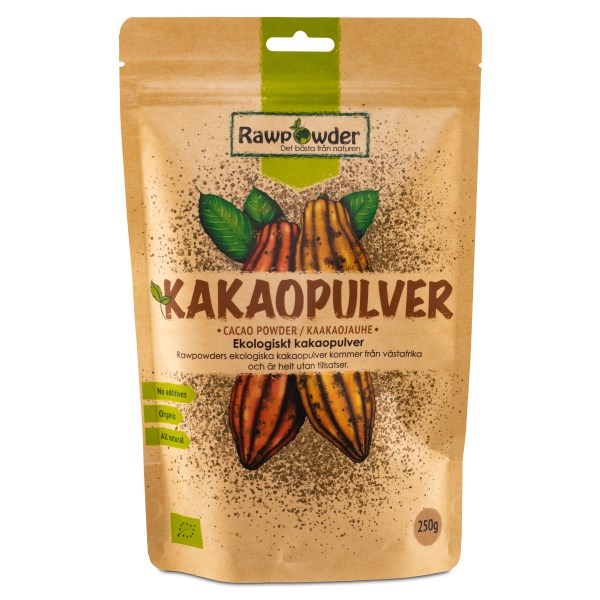 RawPowder Kakao Pulver, 250 g