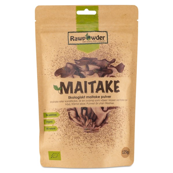 RawPowder Maitakepulver EKO, 125 g