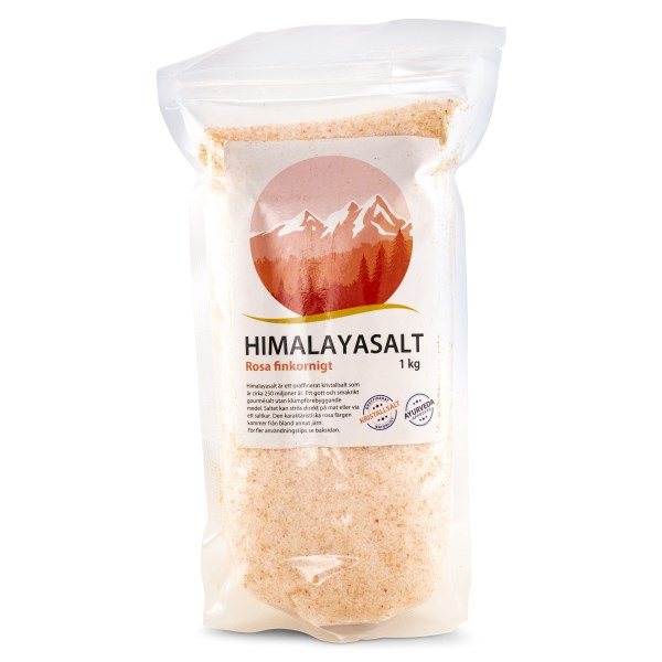 Re-fresh Superfood Himalayasalt rosa fint, 1 kg