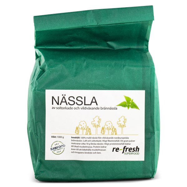 Re-fresh Superfood Nässla, 1 kg