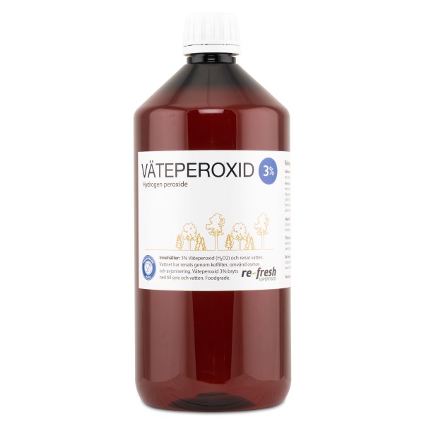 Re-fresh Superfood Väteperoxid 3%, 1000 ml