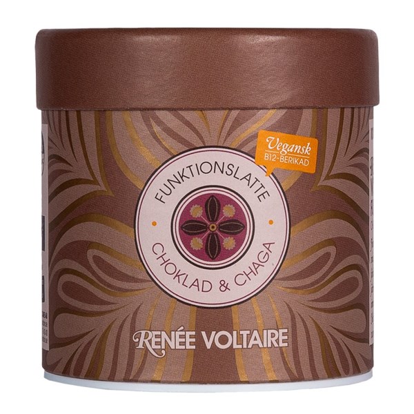 Renee Voltaire Funktionslatte, 100 g, Choklad & Chaga