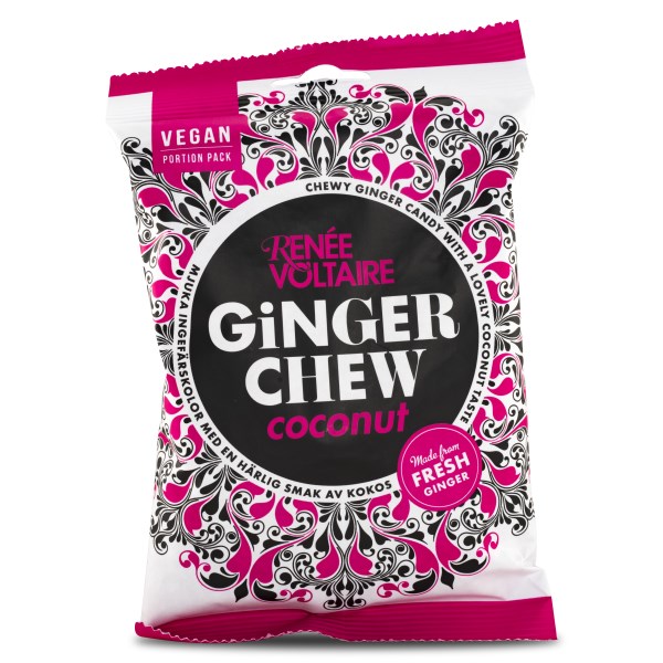 Renee Voltaire Ginger Chew, Coconut, 120 g