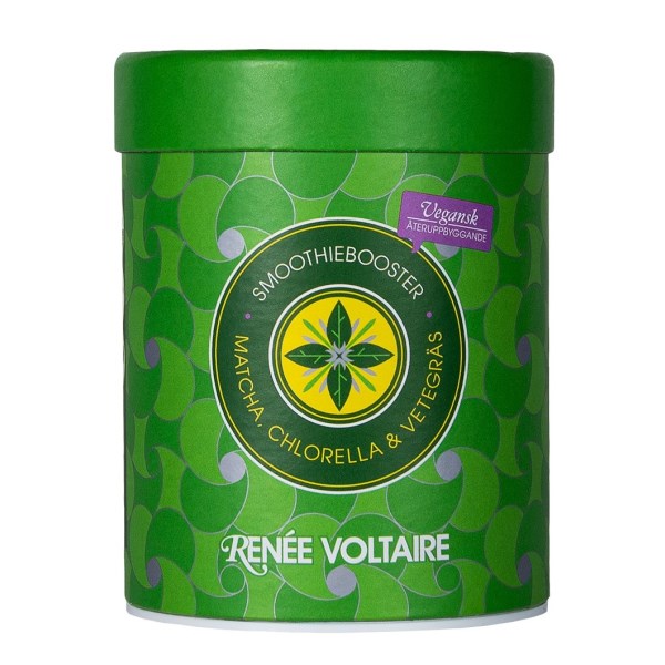 Renee Voltaire Smoothiebooster Matcha, Chlorella & Vetegräs, 100 g