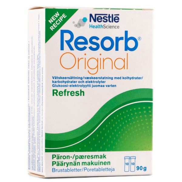 Resorb Original, 20 brustabl, Päron