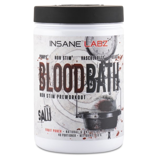 SAW Bloodbath Pump PWO, 35 servings, Fruit Punch