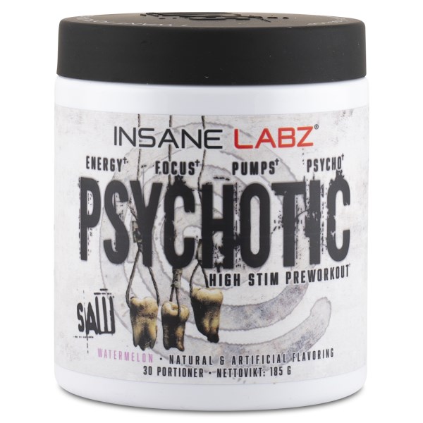 SAW Psychotic PWO, 35 servings, Watermelon